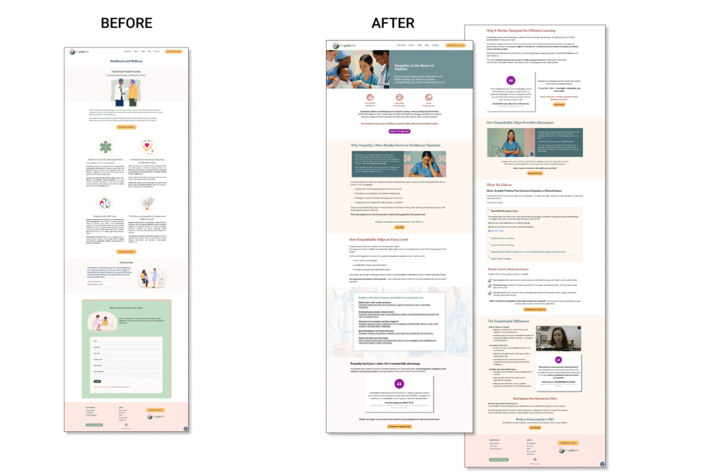 Empathable Before and After