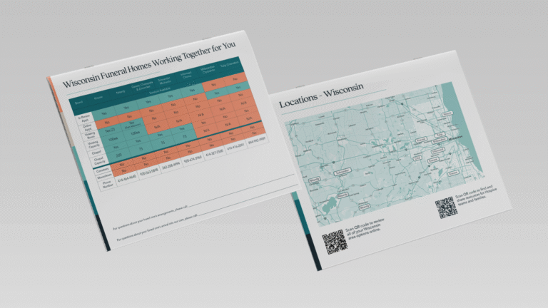 Hospice Collateral Leave Behind Double Sided Sheets