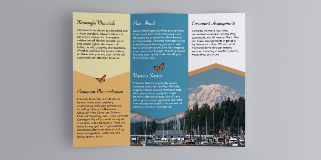 Edwards Memorial Interior Brochure