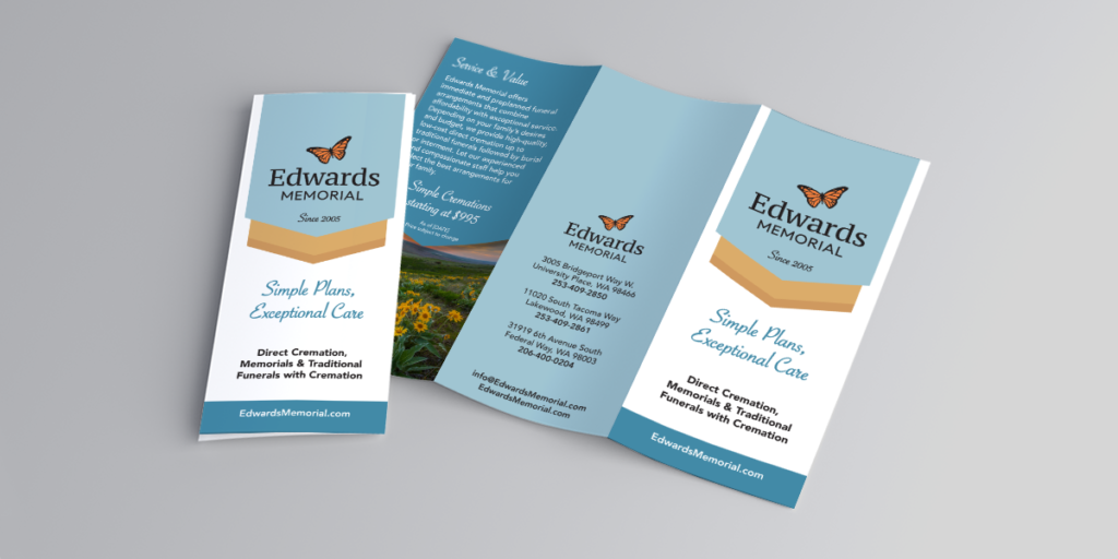 Edwards Memorial Exterior Brochure